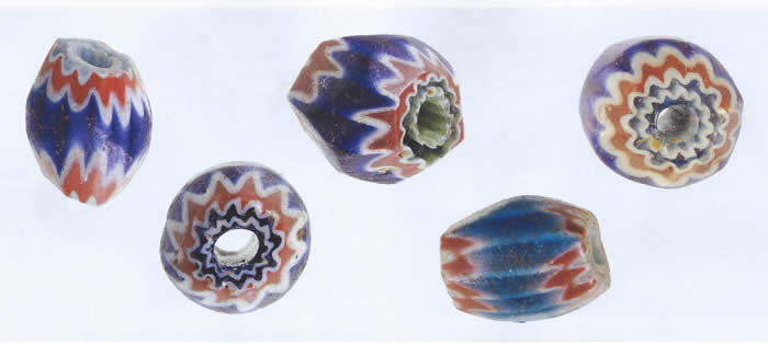 Spanish glass Beads were popular trade items with Native Americans.
