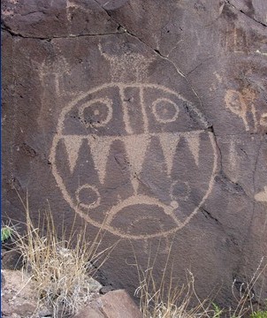Puebloan Period Petroglyph