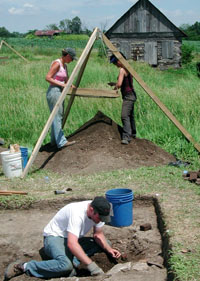 Excavations at New Philadelphia 2009