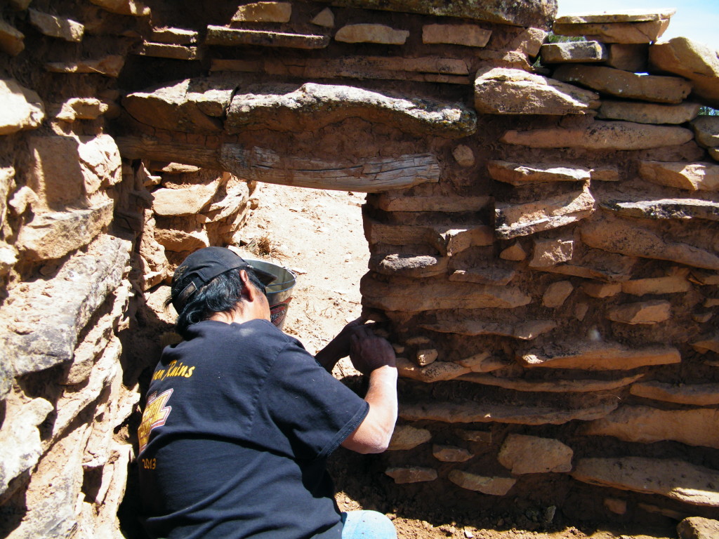 Up-close with the detailed work required to do architectural preservation.