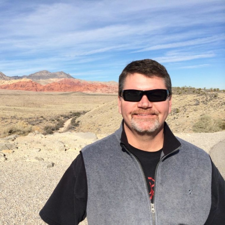 Western Regional Director Cory Wilkins onsite at Red Rock Canyon National Conservation Area, near Las Vegas, NV.