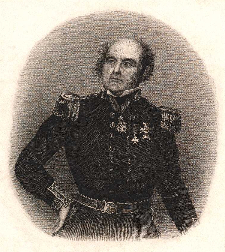 Sir John Franklin led the voyage. Credit: Dibner Library Portrait Collection