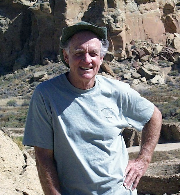 Dr. Jim Judge at Chaco Canyon.