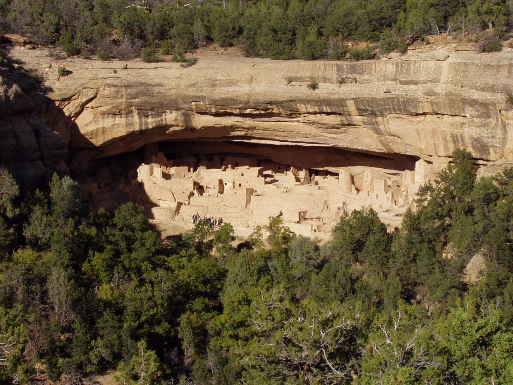 Cliff Palace at Mesa Verde. The Archaeological Conservancy Tour 2015.