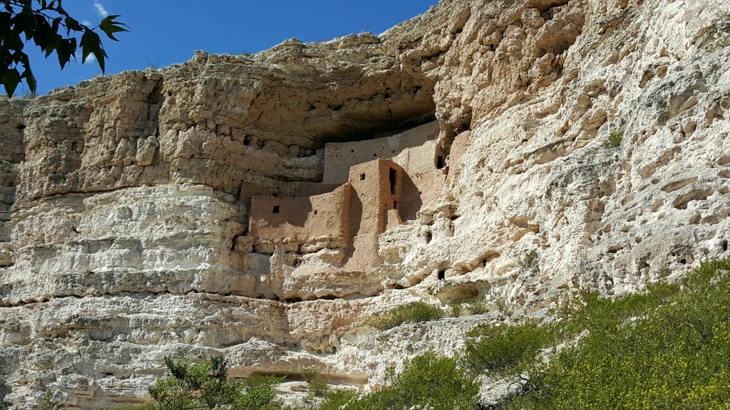 Montezuma Castle, Arizona. The Archaeological Conservancy Tour 2015.