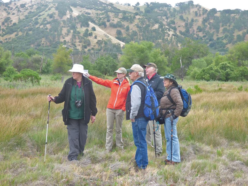 Tour participants at the Borax Lake Preserve. Photo The Archaeological Conservancy.