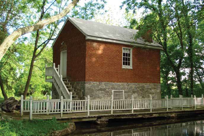It’s thought that the springhouse could have once served as a private fort.