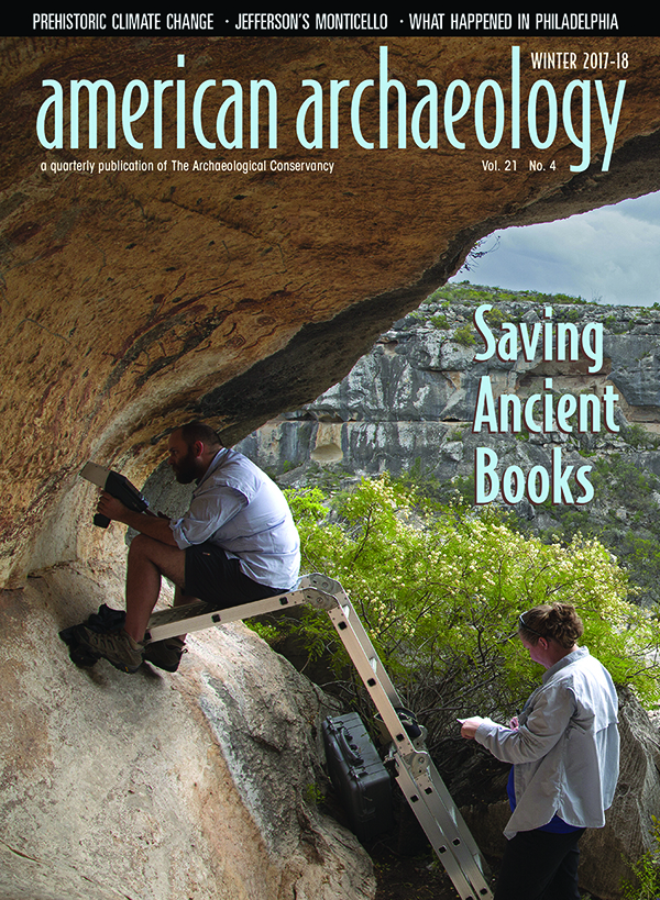 American Archaeology Magazine winter 2017 is Here!