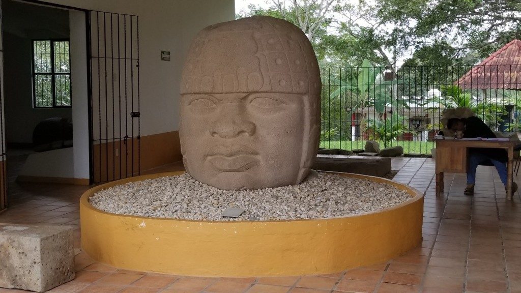 San Lorenzo Olmec Head.Photo: The Archaeological Conservancy.