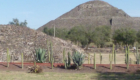 Teotihuacan’s Pyramid of the Moon towers over a small temple-pyramid in the foreground of this photograph. Archaeologists haven’t found much variation in house sizes between the rich and the poor here. Credit Michael E. Smith